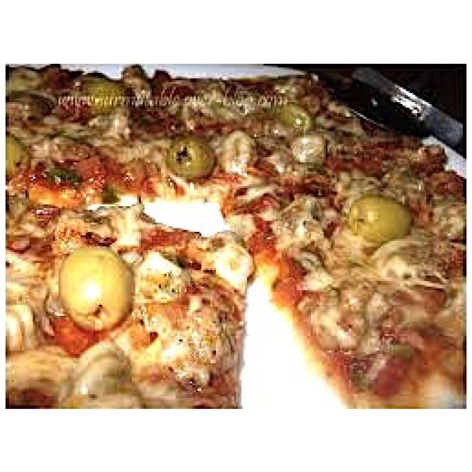 Pizza fruits de mèr